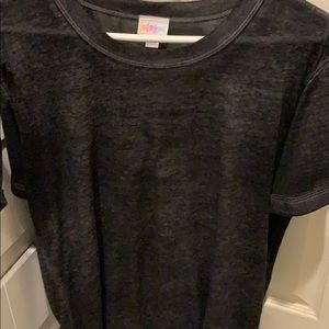 Lularoe distressed liv t